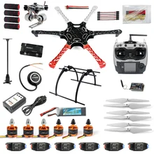 F05114-AS собраны F550 6-Aix полный набор для RTF с управлением полетом APM 2,8 gps компас и гидростабилизатор камеры+ FS