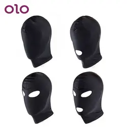 OLO 1 шт. сексуальная маска на голову удерживающая маска капюшон SM бандажная секс игрушка раб эротические маски секс-игрушки для взрослые