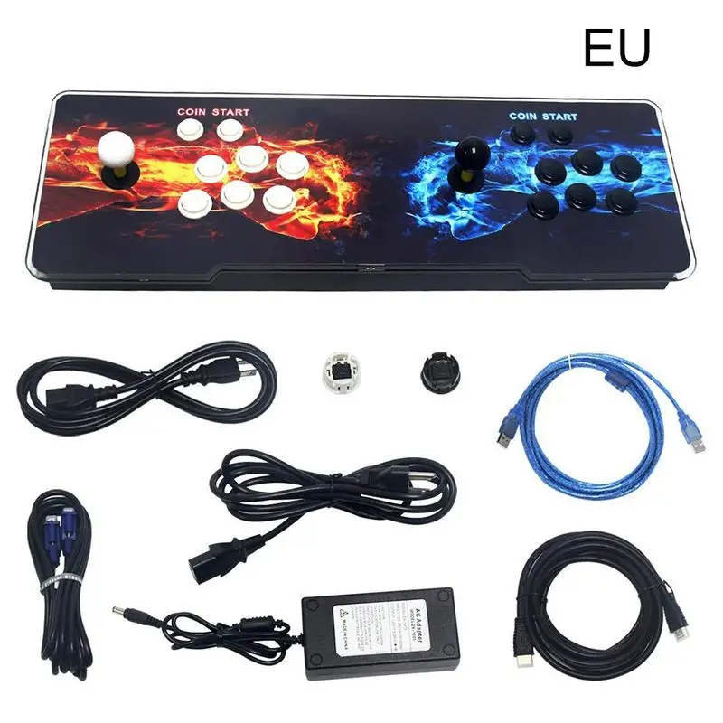 1388 In 1 Box 6S Heros Of Storm Arcade Game Console Double Stick 720P Coin-operated Amusement Machine