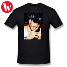 Russ Cap T-Shirt Men 3d Star Print Music Tee Shirt Male Cotton T Shirt Summer Funny T-Shirts Men's Short Sleeve Casual T Shirts