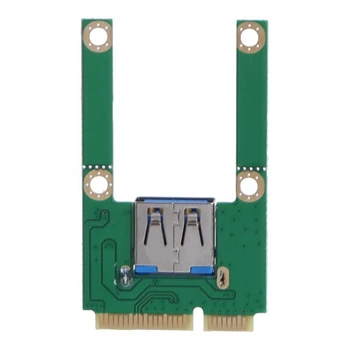 

Notebook Mini PCI-E To USB2.0 PCI Express Adapter Card Mini PCI-E To USB 2.0 Expansion Card For Notebook USB Bluetooth Adapter