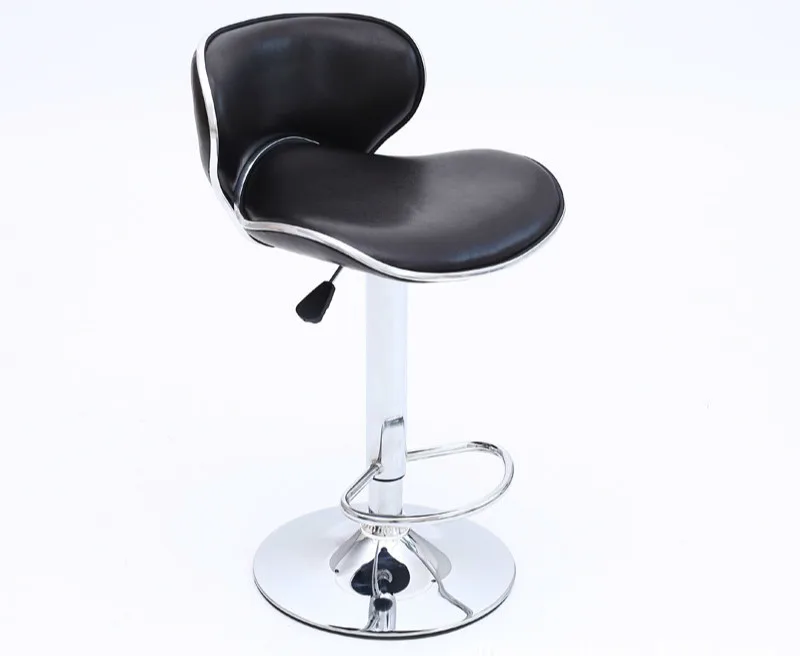 Quality Lifting Swivel Bar Counter Chair Rotating Adjustable Height Bar Stool Chair Stainless Steel Stent cadeira 3 Colors