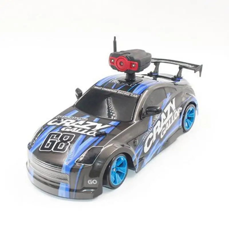 

RC Racing Car 2.4GHz Remote Control Off-Road Car Module w/0.3MP FPV Camera High Speed USB Toy Birthday Gift For Children Kids