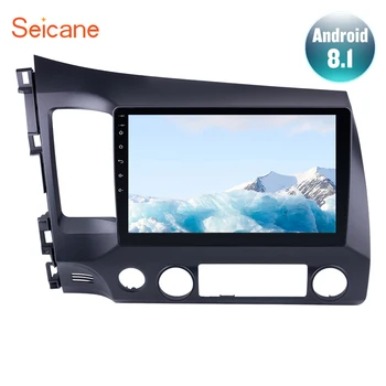 

Seicane 10.1" Android 9.1 Car GPS Navigation 2DIN Radio For 2006 2007 2008 2009 2010 2011 Honda Civic 1080P Bluetooth Music