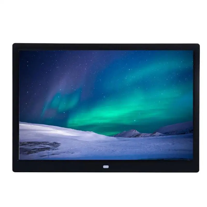 

14 Inch HD 1280X800 Digital Photo Frame LED Electronic Album Picture Music Video Movie Player with Remote Controller US Plug