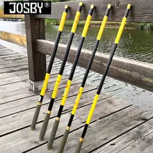 

JOSBY Ultralight Super Hard Stream Hand Pole Carbon Fiber Casting Telescopic Fishing Rods Fish Tackle 3.6/4.5/5.4/6.3/7.2 Meters