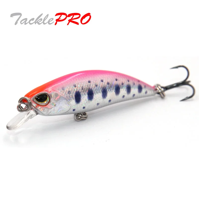 

TacklePRO M51 Wobblers Hard Bait Jerkbait Small Minnow Sinking Fishing Lures 4g 5cm Crank fishing Tackle Bass Fresh Saltwater