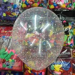 20 шт латекс воздушные шары для свадьбы вечеринки украшения пены Dot 12-дюймовый прозрачный конфетти красочные пузырь детские игрушки