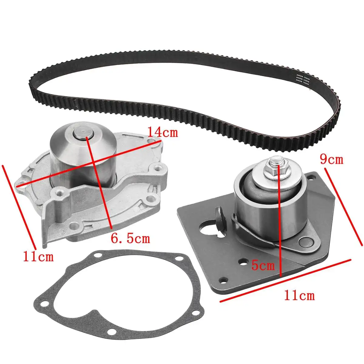 

For Renault for Vauxhall for Volvo 1.9 dCi for 1.9 DI Engines 201523385842 GATES KP15552XS Timing Belt+Water Pump Set