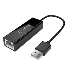 Orico 2 в 1 Usb 2,0 гигабитный Ethernet адаптер Usb к Rj45 10 м/100 м Lan сетевая карта для Windows 10 Mac Os ноутбука