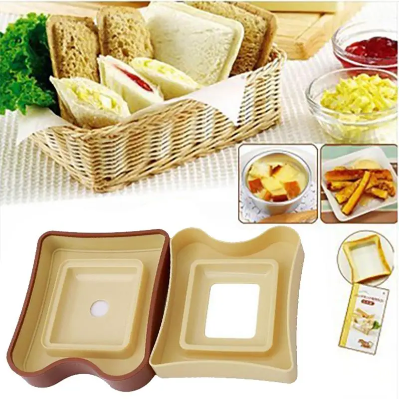 Square Shape Baking Sandwich Bread Toast Maker Cake ...