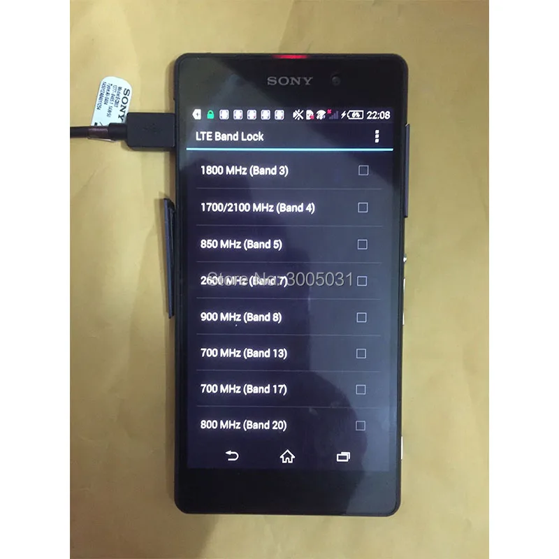 Z2 D6503 tems pocket 16.x handset + Поддержка POLQA & PESQtesting тест всех социальных сетей Бесплатная