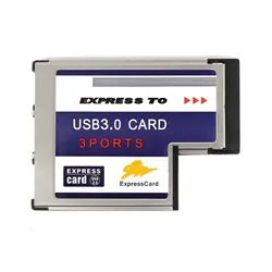 3 порта скрытый внутри USB 3,0 для экспресс-карты 54 мм адаптер конвертер чипсет FL1100