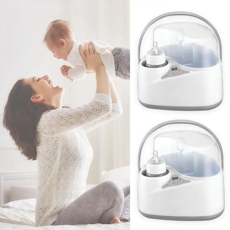 

Portable Baby Bottle Sterilizer Milk Warmer Steam Food Breast Milk Heater Bottle Sterilizer Warm Milk Thermostat Multi-function