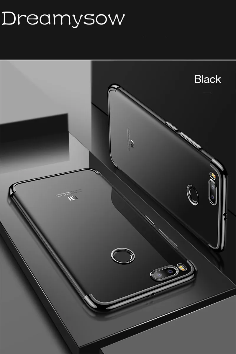 

Ultra Slim Plating Silicone Bumper for Xiaomi Pocophone F1 MiA2 8SE 6 6X 5X A1 Mix2S Redmi Note 6 6APro 4XPro 5Plus S2 4X