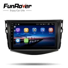 Funrover IPS Auto Radio Lettore Multimediale Android 8.0 2 din Auto dvd Per Toyota RAV4 Rav 4 2007 2008 2009 2010 2011 wifi gps video