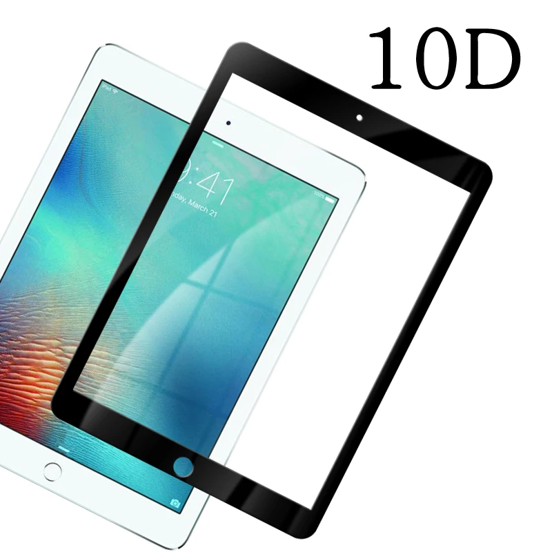 10D Защитное стекло для Apple ipad 5 6 закаленное i pad Air 2 протектор экрана 2017 2018 9 7 пленка