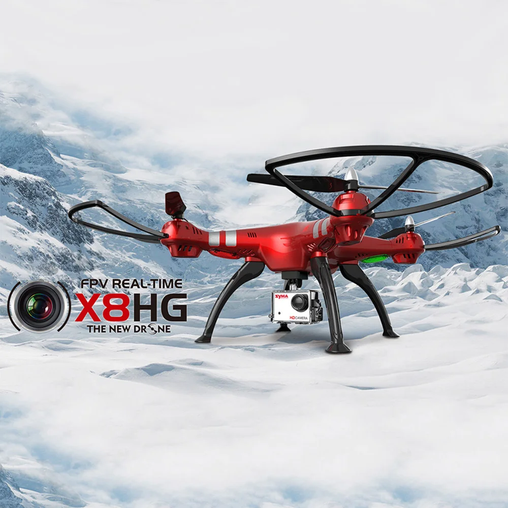 Распродажа SYMA Профессиональный UAV X8HG X8HW X8HC 2 4G 4CH RC дроны 1080P 8MP HD Квадрокоптер с