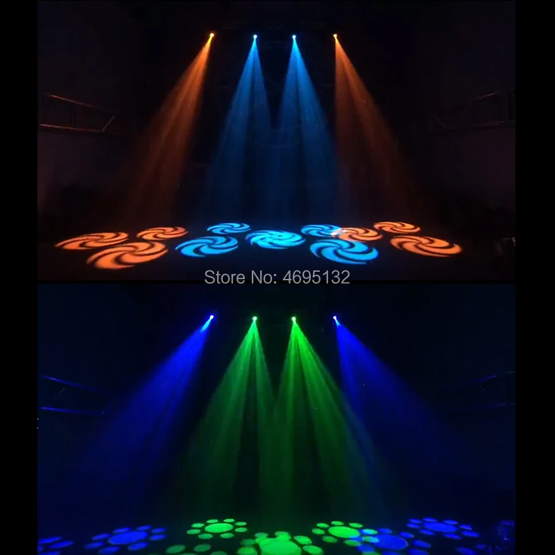 90W Gobo светодиодный светильник с движущейся головкой|Эффект освещения сцены| |