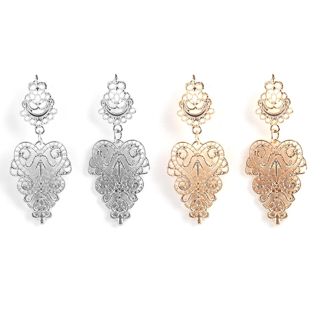 

Bohemian Style Women Lady Leaf Shape Pendant Earrings Delicate Jewelry Gift for Bride