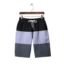Летние хлопчатобумажные шорты мужские японские модные повседневные Прямые удобные мужские шорты цветные подходящие шорты