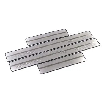 

For 2017 Nissan X-Trail Stainless Steel Door Sill Scuff Kick Plate Protector Trim Guard Pedal Cover Car Styling Accessories