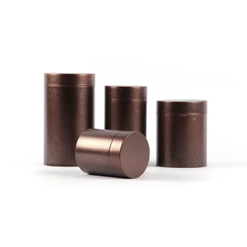 

Xin Jia Yi Packaging Tea Tin Metal Box Round Shape Tin Box with Food Grade PP Bag Insert Hinged Lid Tin Boxes