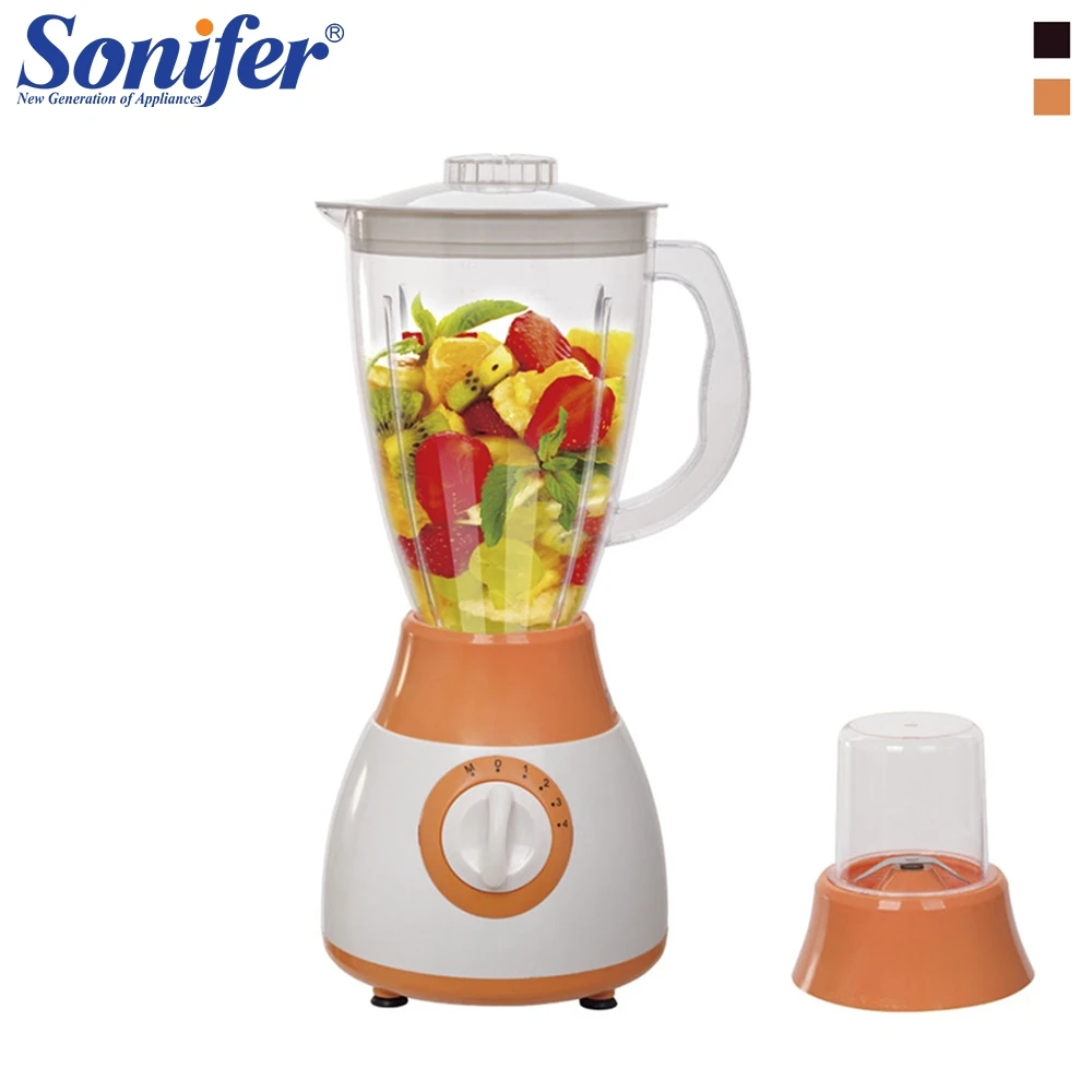 

300W Colorful Multifunction electric food blender mixer kitchen 4 speeds standing blender vegetable Meat Grinder blend Sonifer
