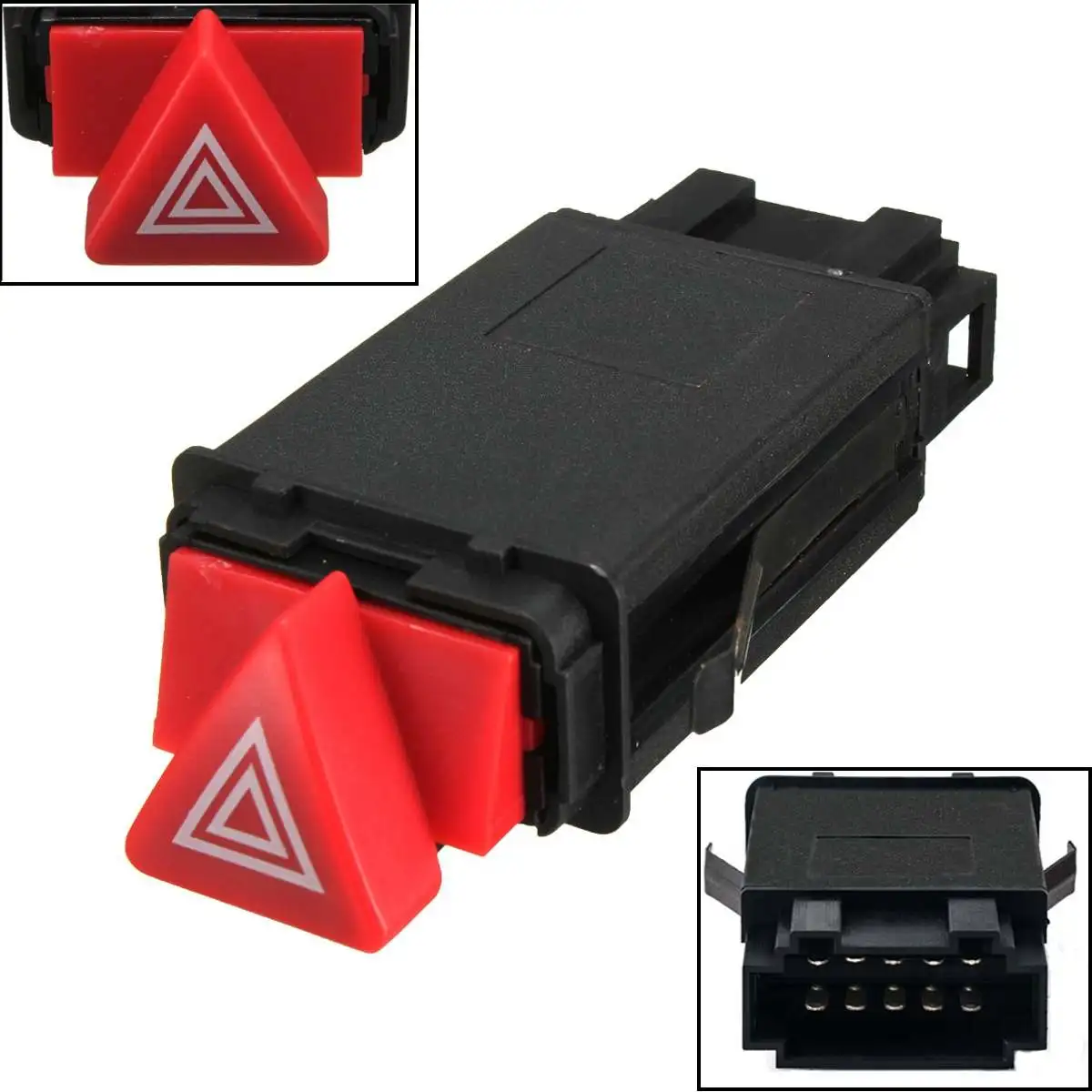 

Hazard Warning Indicator Light Switch Red Button 4B0941509D For AUDI A6 4B C5