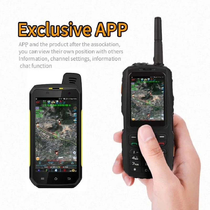 WCDMA 3G IP67 прочный водонепроницаемый открытый мобильный телефон Android WIFI мини
