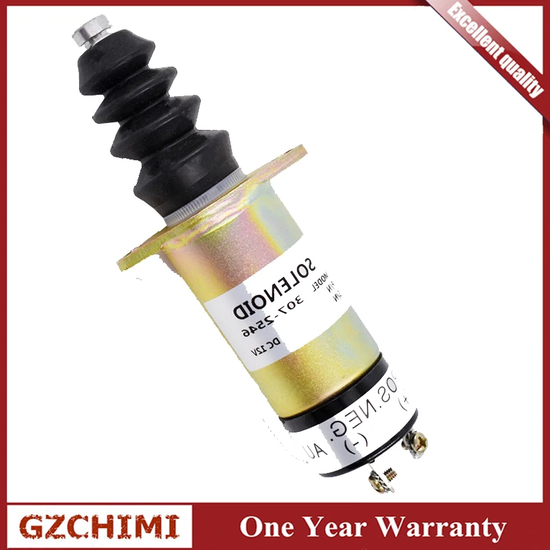 

1502-12D6U2B2S2A Engine Stop Shutdown Solenoid Valve for WOODWARD 307-2546-12V 150212D6U2B2S2A