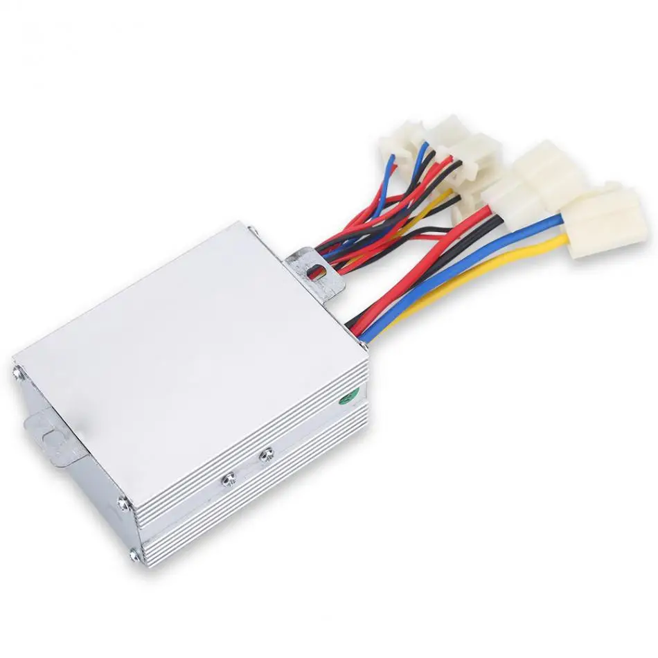Excellent Brushed Controller 24V/36V/48V 250/350/500W DC Electric Bike Brushed Controller Box Electric Bicycle Scooter E-bike Accessory 4