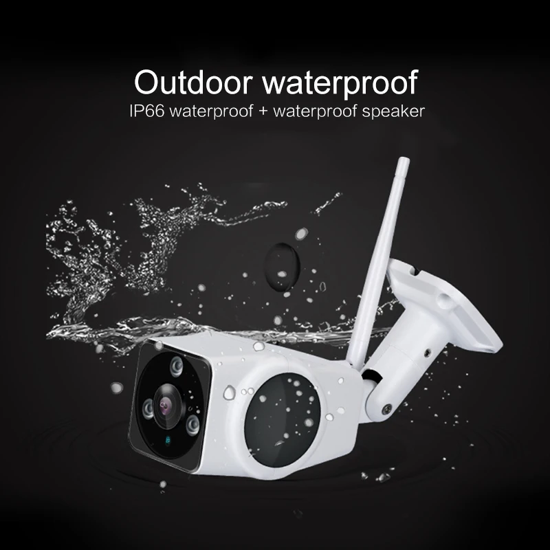 

HD1080P Wireless WIFI IP Camera Outdoor Waterproof Night Vision 360 Degree Panoramic Camera with Mic security camera APP control