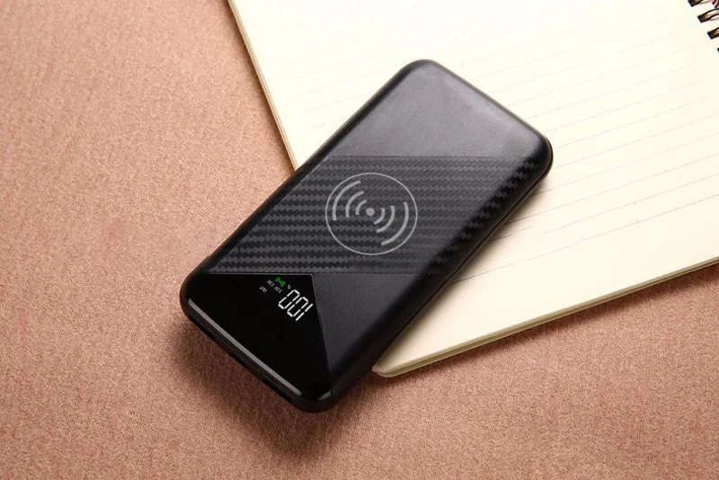 20000mah external battery mobile power 2 USB wireless charging mobile power portable charger for Xiaomi iphone Samsung 20000mah external battery mobile power 2 USB wireless charging mobile power portable charger for Xiaomi iphone Samsung