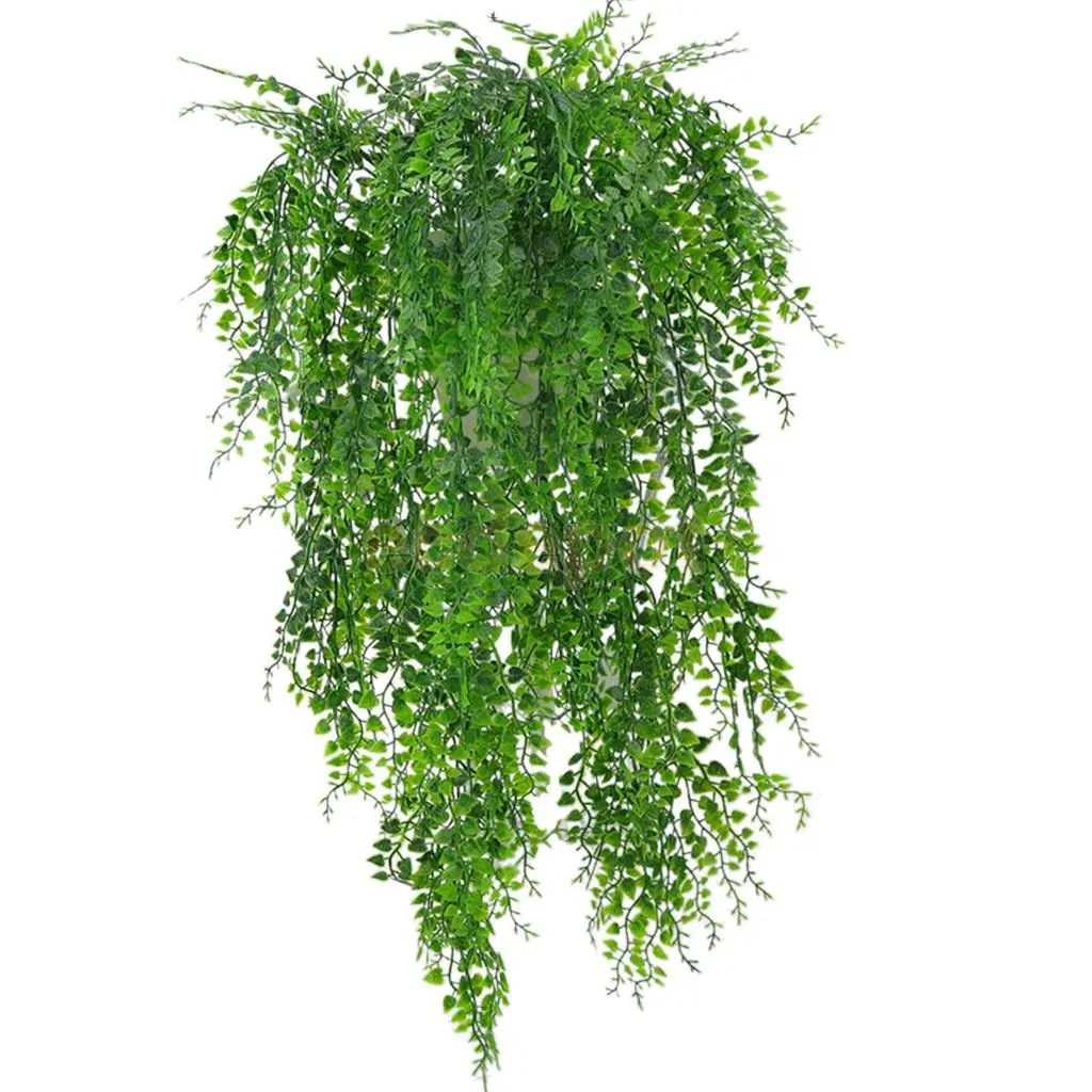 (Pack of 10) Artificial Weeping Ivy Vine Plants Outdoor ...