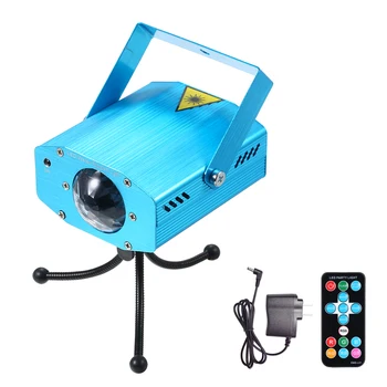 

DJ Lamp LED Laser Pointer Disco Light Stage Party Lighting Shower Decorations For home Christmas Laser Projector With Remote