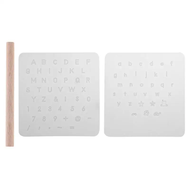 

3.6mm/5mm DIY Leather Punch Alphabet Letter Number Stamper Set Plastic Leather Punching Tools For Craft Tools