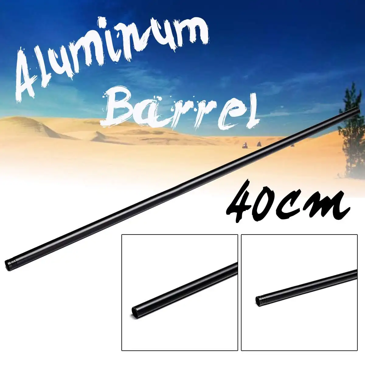 40cm Black Upgrade Aluminum Barrel For Jinming 8th M4A1 Gel Ball Blasters Toy Guns Replacement Accessories 40cm Black Upgrade Aluminum Barrel For Jinming 8th M4A1 Gel Ball Blasters Toy Guns Replacement Accessories
