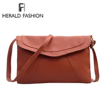 Herald модная Маленькая женская сумка-мессенджер, женские кожаные сумки, сумка через плечо, женские сумки, Bolsos Bolsas Feminina