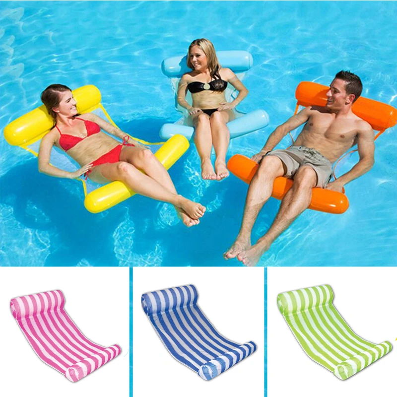 mesh inflatable pool float