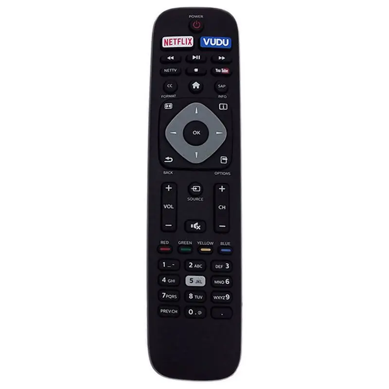 Сменный пульт дистанционного управления для Philips Nh500Up 4K Uhd Smart Tv Black|Пульты ДУ| |