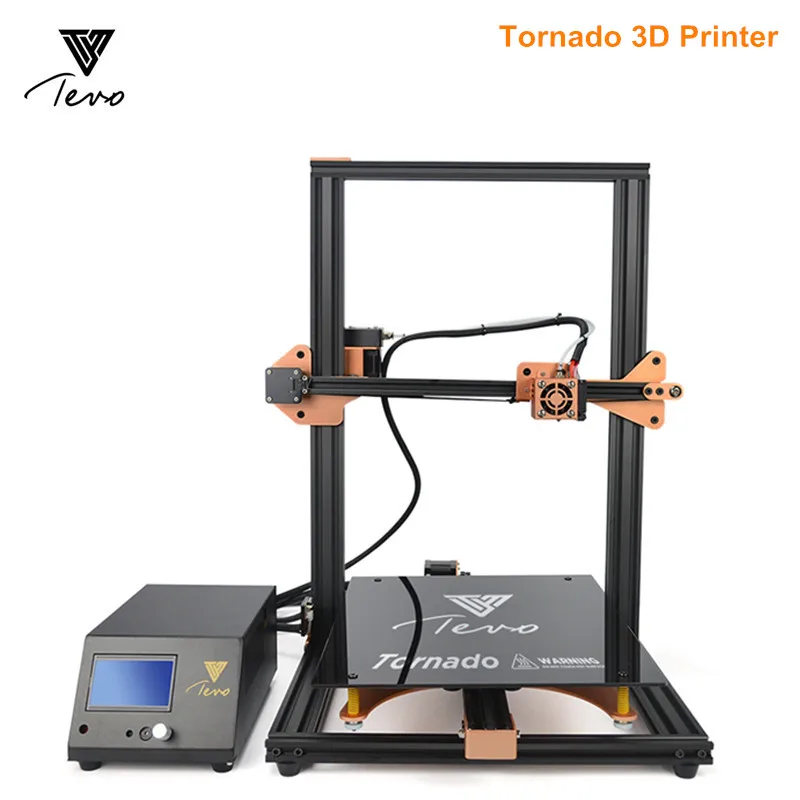 

TEVO Tornado Full-Aluminum Frame 3D Printer Most Assembled High Accuracy Printing Quality LCD Control Panel