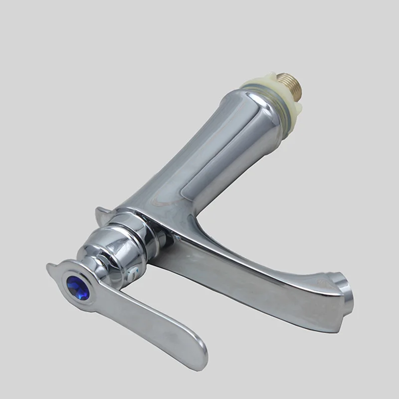 

1pc Single Handle Water Faucet Zinc Alloy Hole Water Faucet Tap For Kitchen Bathrooms Wash Basin