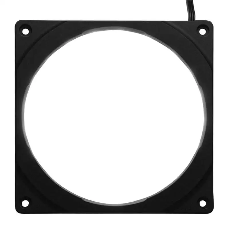 ПК кулер Компьютерный Вентилятор 18 светодиодный 10 цветов RGB Изменить Кольцо Halo Совместимость для 120 Вентилятор охлаждения 12 в RGB для