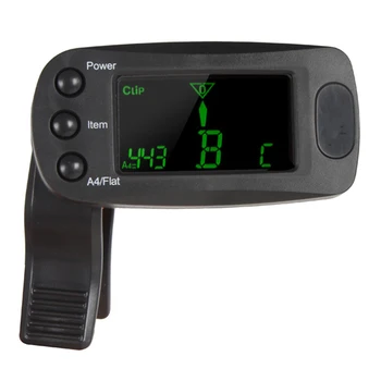 

Meideal T83GW Practical Guitar Tuner Mini LCD Clip-on Digital Auto Tuner for Bass Violin Viola Cello Ukulele Guitar Accessorie