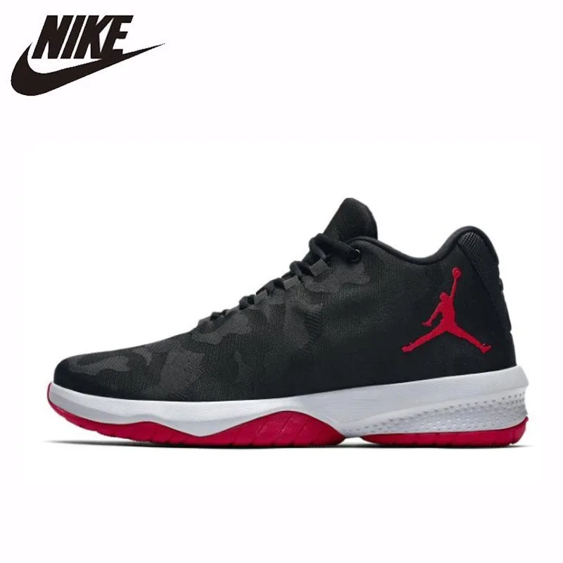 Nike Fly X Jordan Новое поступление серии официальный для мужчин's баскетбольные кроссовки оригинальный голяшка средней высоты резиновая кружево