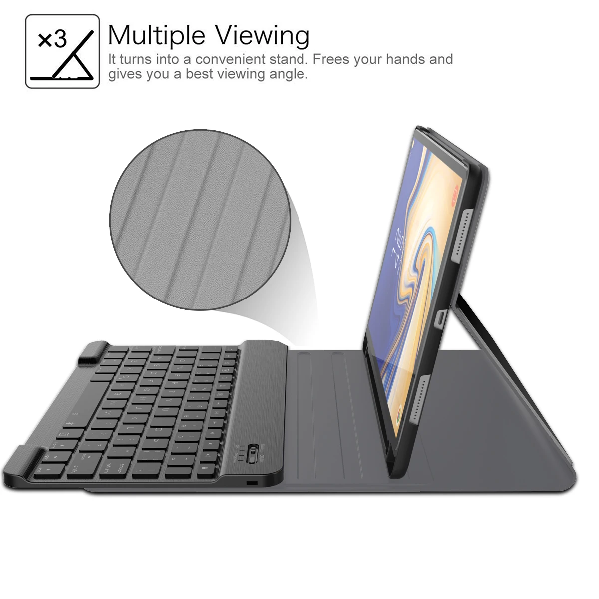 Для samsung Galaxy Tab S4 10 5 T830 чехол планшет США Bluetooth клавиатура кожаный для дюймов Чехол