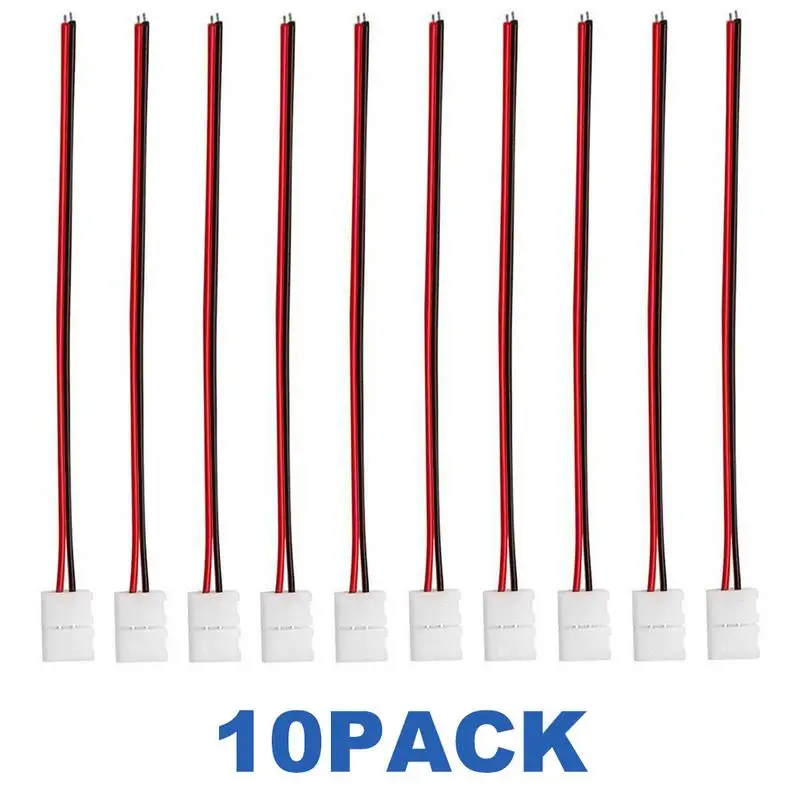 

10Pcs 15cm 4 Pin 4 Pin 2835 3528 LED RGB Strip Extension Connector Cable Wire LED Strip Extension Cable G08 Drop ship