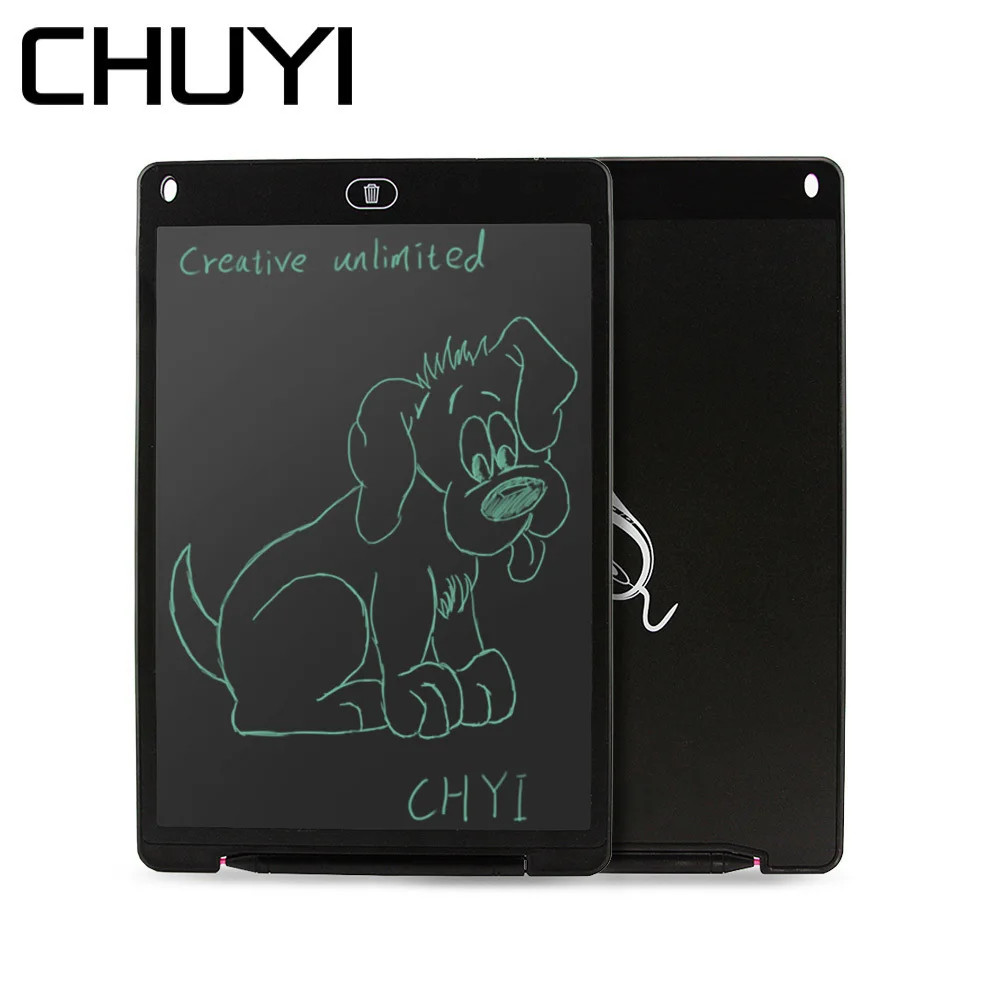 

CHYI Multi 12 Inch LCD Writing Tablet Digital Graphic Tablets Handwriting Pad Electronic Ultra Thin Memo Drawing Board For Kids