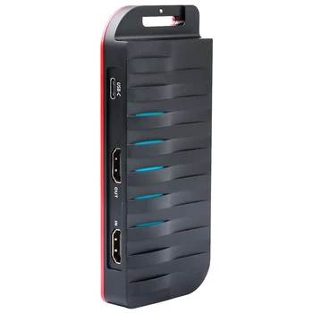 

MiraBox HDMI Type-C Video capture card 4K 30FPS with Mic Input and HDMI Passthrough for PS3/ PS4 Xbox